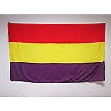 AZ FLAG Bandera ESPAÑA Republicana SIN Escudo 150x90cm para Palo - Bandera DE LA Republica...