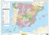 Mapa mural España político 1:2.250.000 (70x50) IGN/CNIG