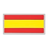 Parche bandera de España en goma con velcro - mide 6 x 3 cms. – pesa 5.00 grs. Color –...