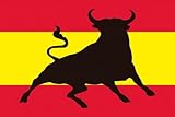 Durabol Bandera Toro de España 100% Polyester 90 x 150cm