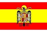 Durabol Bandera de ESPAÑA Escudo Aguila DE San Juan 150 x 90 cm