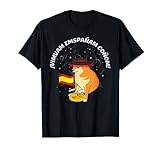 Cheems Dog Viva España Perro Meme Humor Fiesta Nacional Camiseta