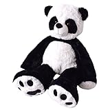 TE-Trend Oso de Peluche XXL Panda de 100 cm, Peluche, un Gran Regalo para niños y Adultos, Peluche...