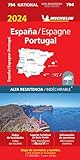 MAPA NATIONAL ESPA?A, PORTUGAL ALTA RESISTENC 2024: wegenkaart Schaal 1 : 1.000.000