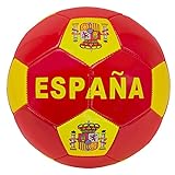ms móvil shop Balón Fútbol España Talla 5 Escudo Color Rojo Amarillo Pelota